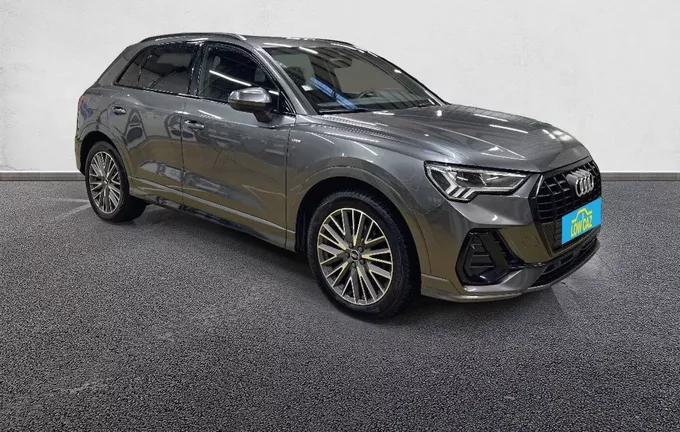 AUDI Q3 35 TDI 150 ch S tronic 7 S line extérieur trois quart avant droit 212408