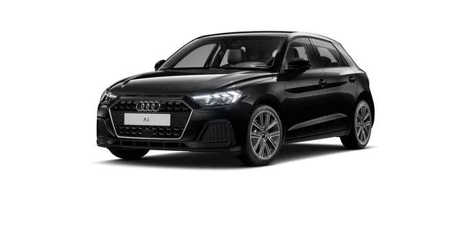 AUDI A1 Sportback 30 TFSI 116 ch S tronic 7 Design extérieur trois quart avant gauche 9288