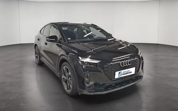 AUDI Q4 E-TRON Sportback 35 170 ch 55 kW S line extérieur trois quart avant gauche 2131039