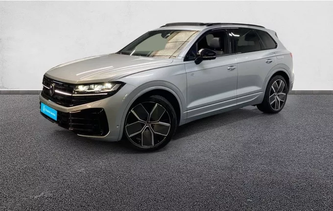 VOLKSWAGEN TOUAREG 3.0 V6 eHybrid 462 ch Tiptronic 8 4Motion R extérieur trois quart avant gauche 2128385