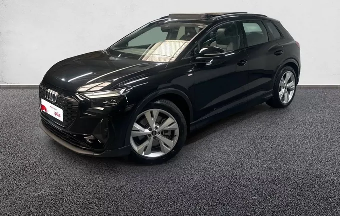 AUDI Q4 E-TRON 40 204 ch 82 kWh S line extérieur trois quart avant gauche 2129902