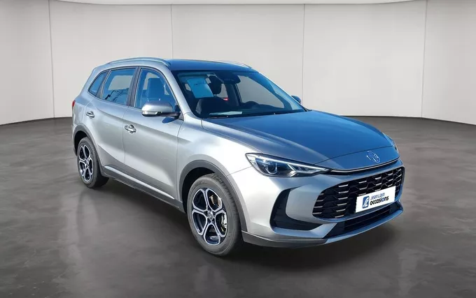 MG ZS 1.5 L Hybrid+ 197 ch Comfort extérieur trois quart avant droit 601359