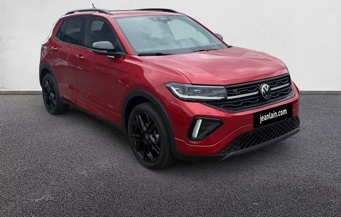 VOLKSWAGEN T-CROSS 1.5 TSI 150 Start/Stop DSG7 R-Line extérieur trois quart avant droit 2444