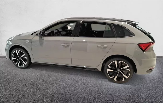 SKODA SCALA 1.0 TSI Evo 2 116 ch DSG7 Monte-Carlo extérieur trois quart arrière gauche 9746