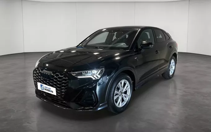 AUDI Q3 Sportback 35 TFSI 150 ch S tronic 7 S line plus extérieur trois quart avant gauche 2132399