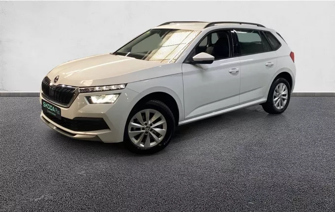 SKODA KAMIQ 1.0 TSI Evo 110 ch DSG7 Ambition extérieur trois quart avant gauche 2129022