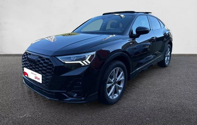 AUDI Q3 Sportback 35 TFSI 150 ch S tronic 7 S line plus extérieur trois quart avant gauche 2128087