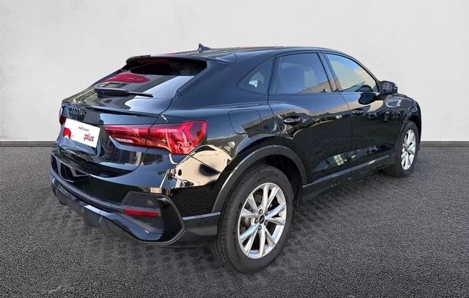AUDI Q3 Sportback 35 TFSI 150 ch S tronic 7 S line plus extérieur trois quart arrière droit 2128087