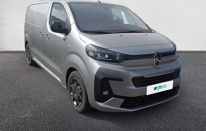 CITROEN E-JUMPY FOURGON E-JUMPY FGN TYPE-H PACK TAILLE M 136 CH 75 KWH extérieur trois quart avant droit 990516