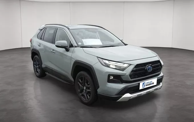 TOYOTA RAV4 Hybride 222 ch AWD-i Trail extérieur trois quart avant droit 1104065
