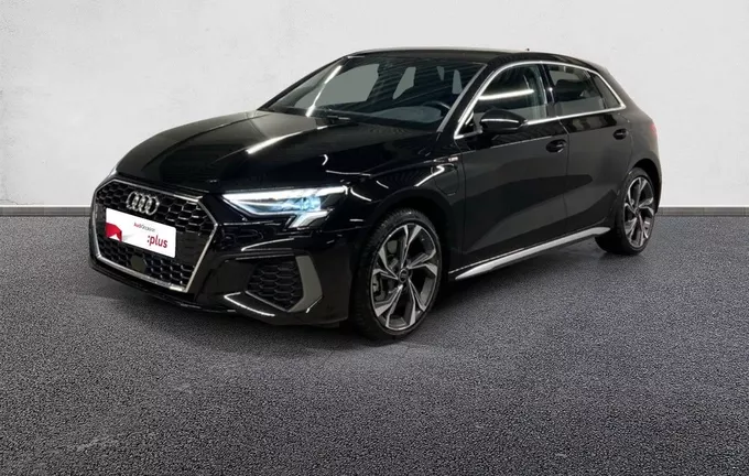AUDI A3 Sportback 40 TFSIe 204 S tronic 6 S Line extérieur trois quart avant gauche 2126846