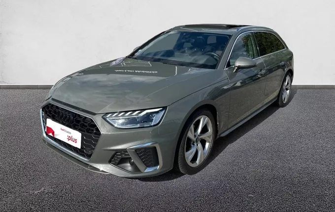 AUDI A4 Avant 35 TFSI 150 S tronic 7 S line extérieur trois quart avant gauche 2131222