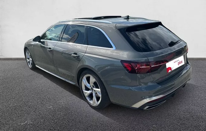 AUDI A4 Avant 35 TFSI 150 S tronic 7 S line extérieur trois quart arrière gauche 2131222