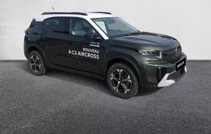 CITROEN E-C3 AIRCROSS 113 autonomie confort Max extérieur trois quart avant droit 990847