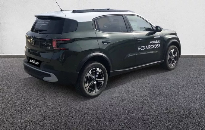 CITROEN E-C3 AIRCROSS 113 autonomie confort Max extérieur trois quart arrière droit 990847