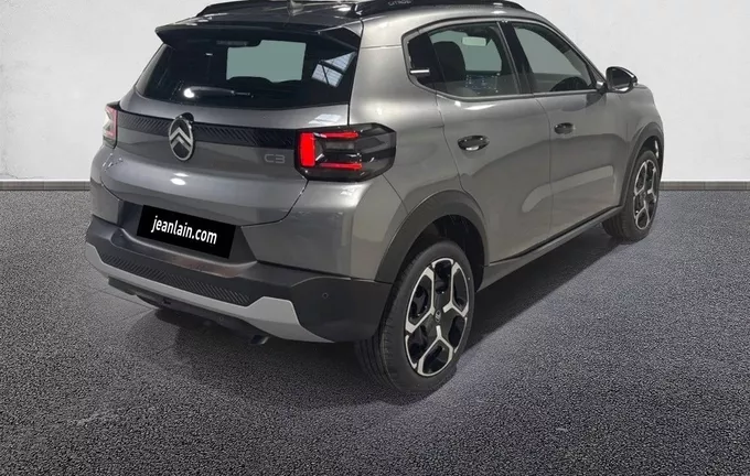 CITROEN C3 Hybride 110 ch Automatique Plus extérieur trois quart arrière droit 083572