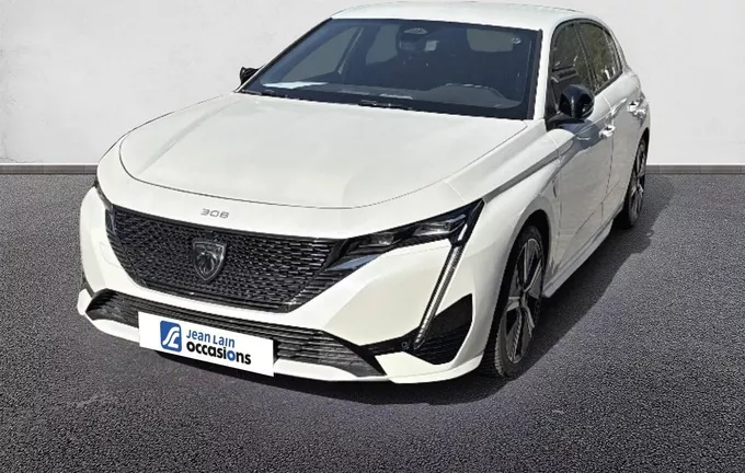 PEUGEOT 308 PHEV 180 e-EAT8 GT extérieur trois quart avant gauche 2128836