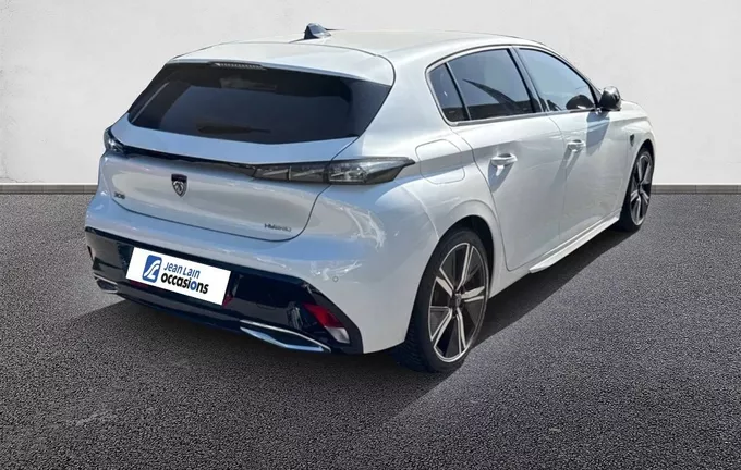 PEUGEOT 308 PHEV 180 e-EAT8 GT extérieur trois quart arrière droit 2128836