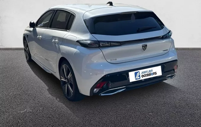 PEUGEOT 308 PHEV 180 e-EAT8 GT extérieur trois quart arrière gauche 2128836