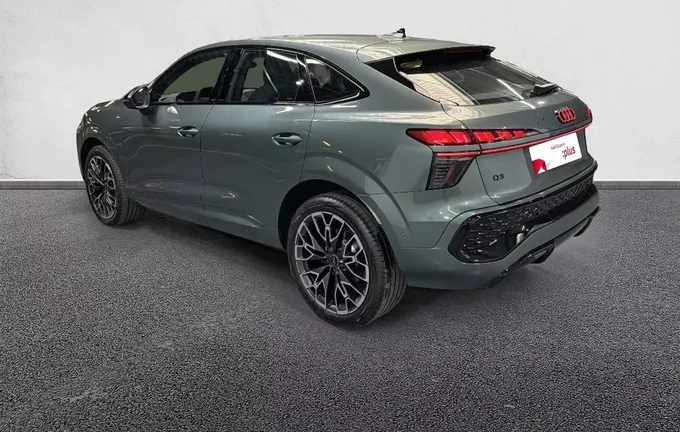 AUDI Q3 Sportback TFSI 150 ch Hybride S tronic 7 S line extérieur trois quart arrière gauche 5895