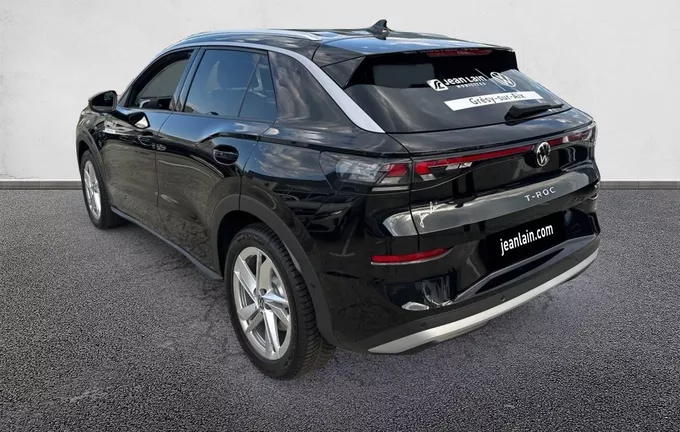 VOLKSWAGEN T-ROC 1.5 eTSI EVO2 Hybrid 116 ch DSG7 Style extérieur trois quart arrière gauche 3261