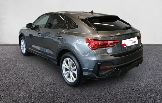 AUDI Q3 Sportback 35 TDI 150 ch S tronic 7 S line plus extérieur trois quart arrière gauche 2130788