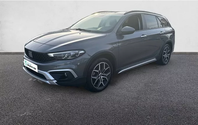 FIAT TIPO Cross 5 Portes 1.5 Firefly Turbo 130 ch S&S DCT7 Hybrid (RED) extérieur trois quart avant gauche 3013573