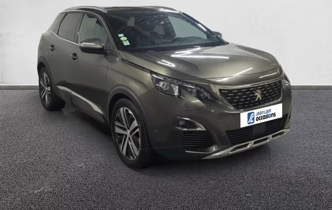 PEUGEOT 3008 BlueHDi 180ch S&S EAT8 GT extérieur trois quart avant droit 2118103