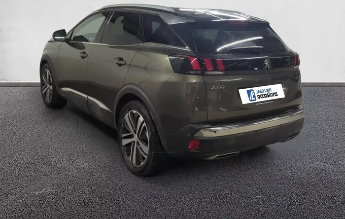 PEUGEOT 3008 BlueHDi 180ch S&S EAT8 GT extérieur trois quart arrière gauche 2118103
