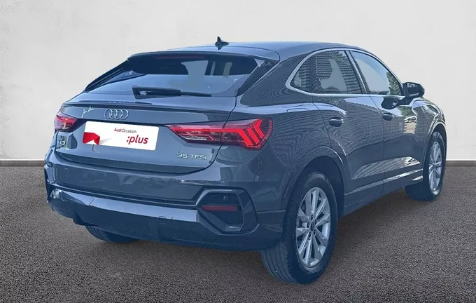 AUDI Q3 Sportback 35 TFSI 150 ch Advanced extérieur trois quart arrière droit 2129018