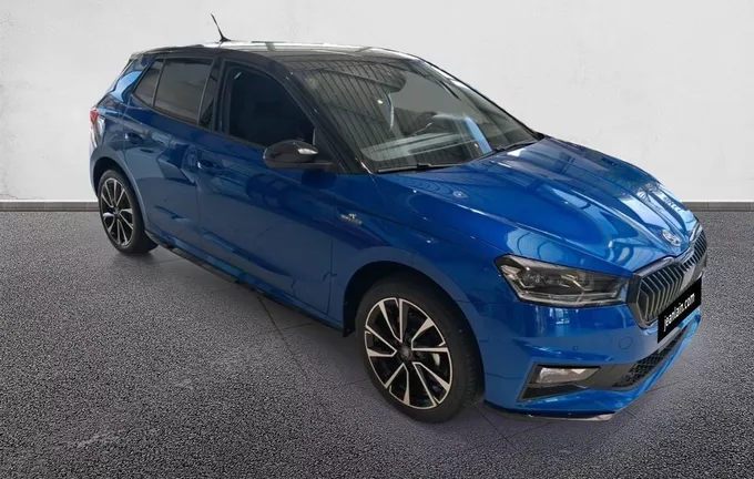 SKODA FABIA 1.0 TSI 95 ch EVO 2 BVM5 Monte-Carlo extérieur trois quart avant droit 3344
