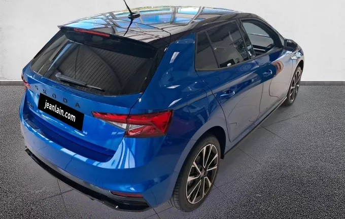 SKODA FABIA 1.0 TSI 95 ch EVO 2 BVM5 Monte-Carlo extérieur trois quart arrière droit 3344