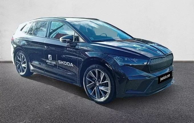 SKODA ENYAQ iV 60 Sportline extérieur trois quart avant droit 2460
