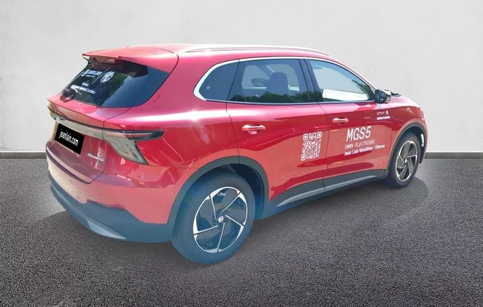 MG MGS5 EV 64kWh - 170 kW 2WD Luxury extérieur trois quart arrière droit 9378