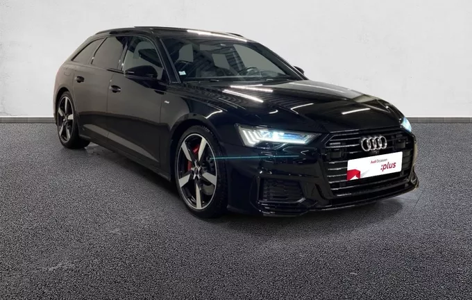 AUDI A6 Avant 55 TFSIe 367 ch S tronic 7 Quattro Competition extérieur trois quart avant droit 2126939