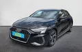 Miniature AUDI A3 Sportback 40 TFSIe 204 S tronic 6 S Line extérieur trois quart avant gauche 213037
