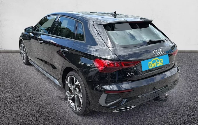 AUDI A3 Sportback 40 TFSIe 204 S tronic 6 S Line extérieur trois quart arrière gauche 213037