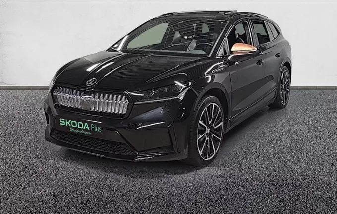 SKODA ENYAQ iV 80x extérieur trois quart avant gauche 2129160