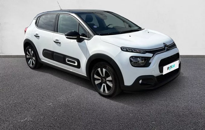 CITROEN C3 PureTech 110 S&S EAT6 Shine extérieur trois quart avant droit 946156