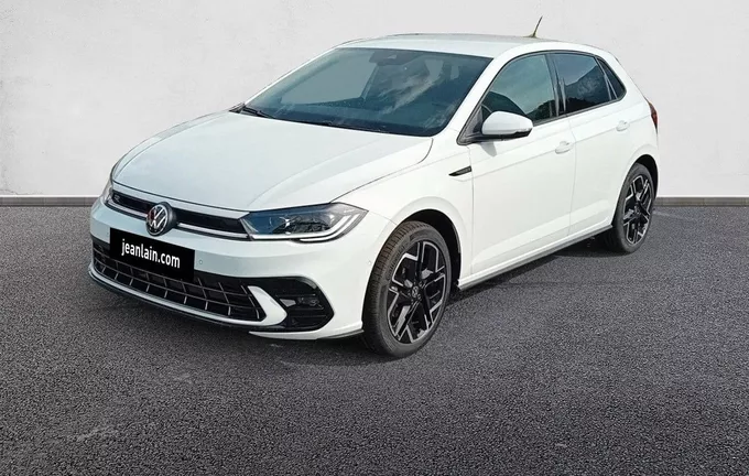 VOLKSWAGEN POLO 1.0 TSI 116 S&S DSG7 R-Line extérieur trois quart avant gauche 1877