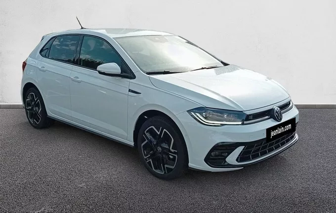 VOLKSWAGEN POLO 1.0 TSI 116 S&S DSG7 R-Line extérieur trois quart avant droit 1877