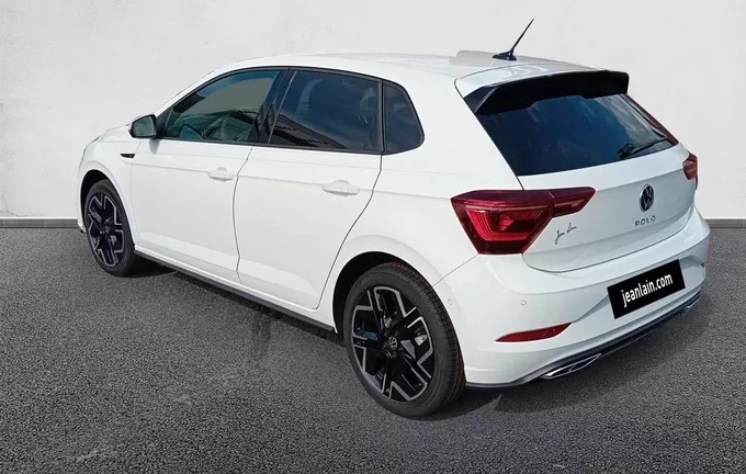 VOLKSWAGEN POLO 1.0 TSI 116 S&S DSG7 R-Line extérieur trois quart arrière gauche 1877