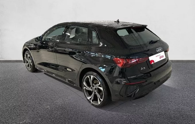 AUDI A3 Sportback 35 TFSI Mild Hybrid 150 S tronic 7 S Line extérieur trois quart arrière gauche 2130757