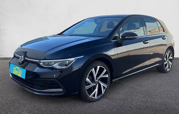 VOLKSWAGEN GOLF 1.4 Hybrid Rechargeable OPF 204 DSG6 Style extérieur trois quart avant gauche 213429