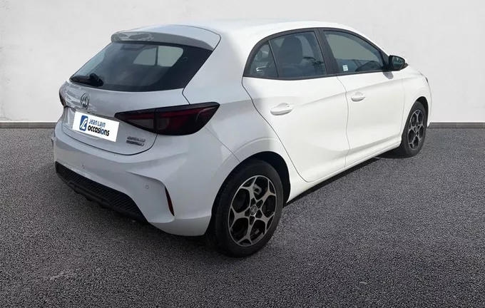 MG MG3 1.5 L Hybrid+ 195 ch Comfort extérieur trois quart arrière droit 601307