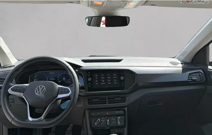 VOLKSWAGEN T-CROSS 1.0 TSI 95 Start/Stop BVM5 Life Tech extérieur trois quart avant droit 2128012