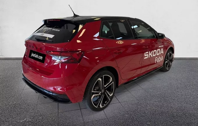 SKODA FABIA 1.0 TSI 116 ch EVO 2 DSG7 Monte-Carlo extérieur trois quart arrière droit 10772