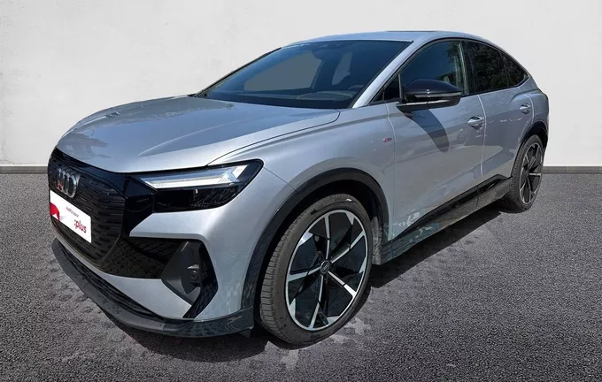 AUDI Q4 E-TRON Sportback 45 265 ch 82 kWh quattro S line extérieur trois quart avant gauche 2129036