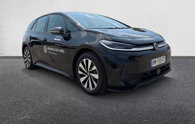 VOLKSWAGEN ID.3 Neo 50 kWh Life extérieur trois quart avant droit 9721
