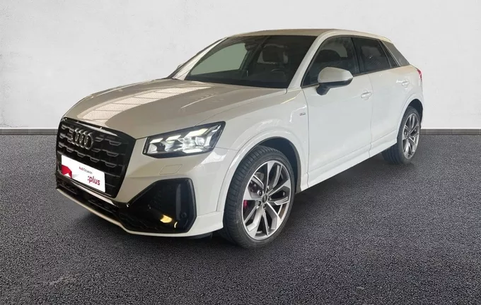 AUDI Q2 35 TDI 150 S tronic 7 quattro S line Plus extérieur trois quart avant gauche 2131156
